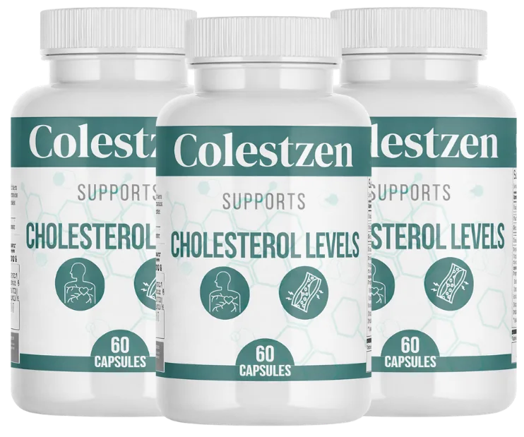Three-bottle ColestZen package