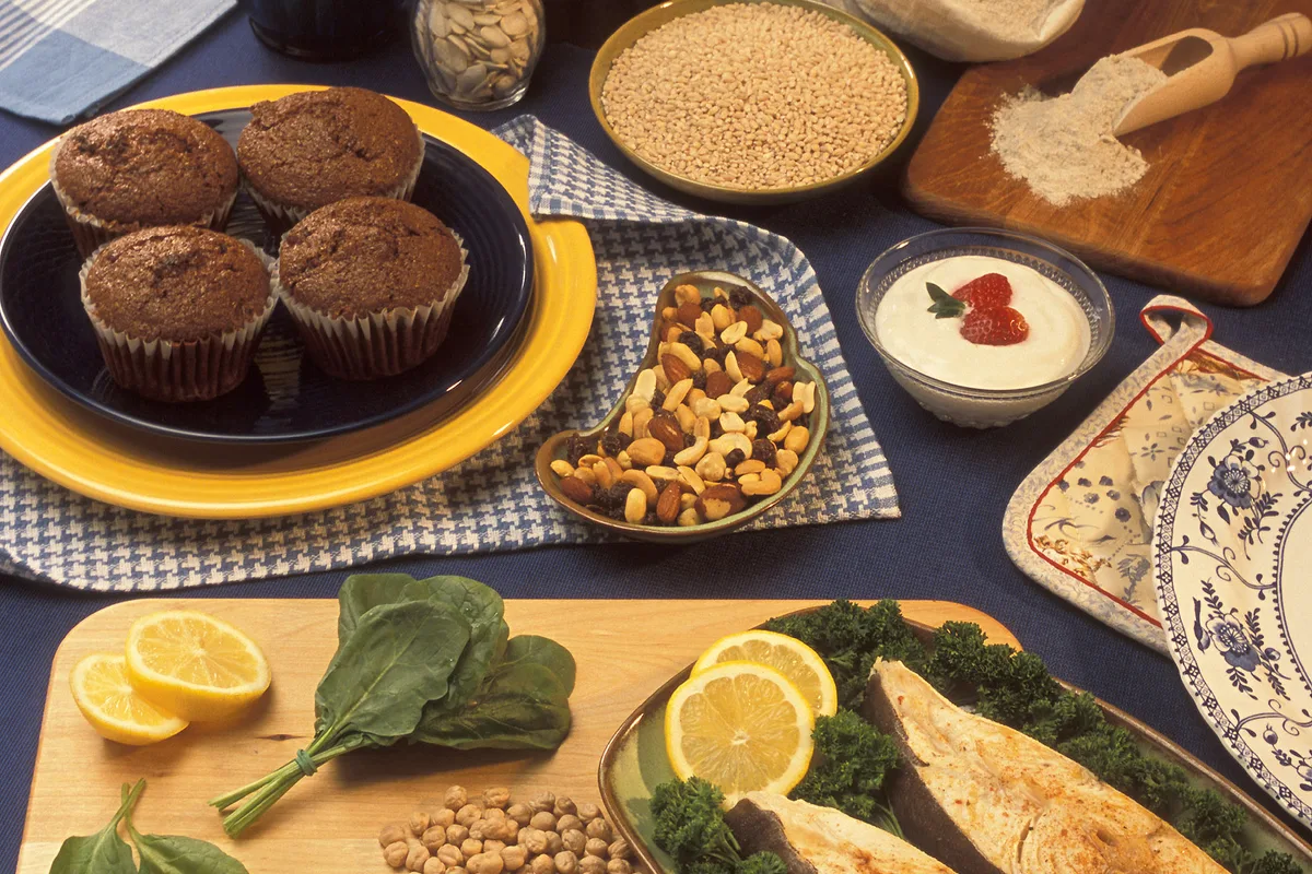 Magnesium food-sources chart used as illustrative magnesium context